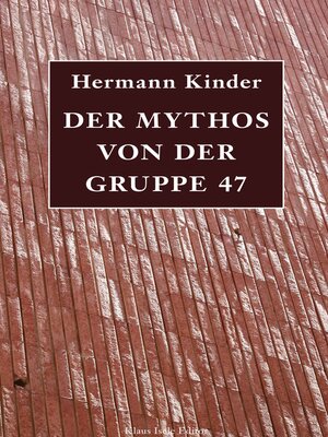 cover image of Der Mythos von der Gruppe 47
